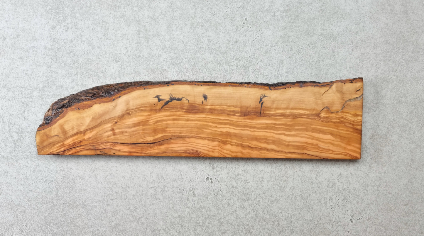 Magnetic Knife Holder, Olive Wood, Wall mounted